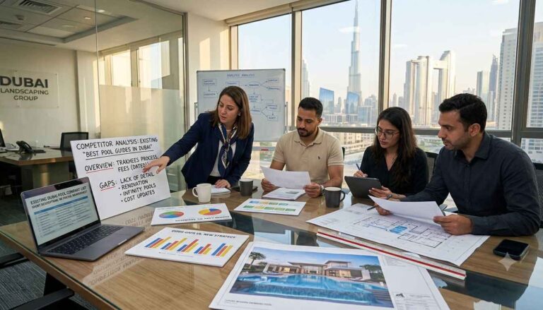 Competitor Analysis: What Existing "Best Pool Companies in Dubai" Guides Get Right and Wrong