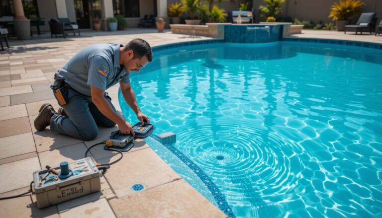 Swimming Pool Leak Repair