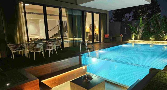 Pool landscaping contractors Al jadah, Sharjah UAE