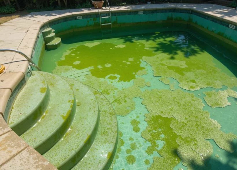Common Swimming Pool Problems Related to Algae
