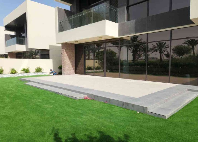 Installation of Landscaping and Pool Contractor Damac Hills