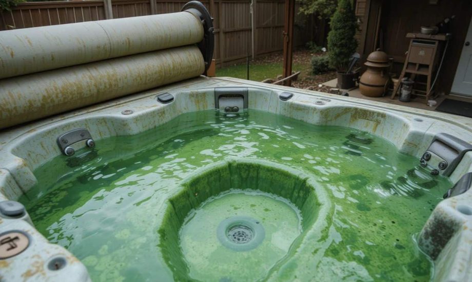 Green Pool Water in Hot Tubs and Spas Green Pool Water in Hot Tubs and Spas