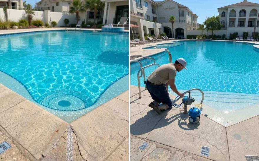 Residential vs Commercial Swimming Pool Leaks Residential vs Commercial Swimming Pool Leaks