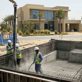 Villa Pool Construction