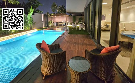 Pool Lighting and Water Features